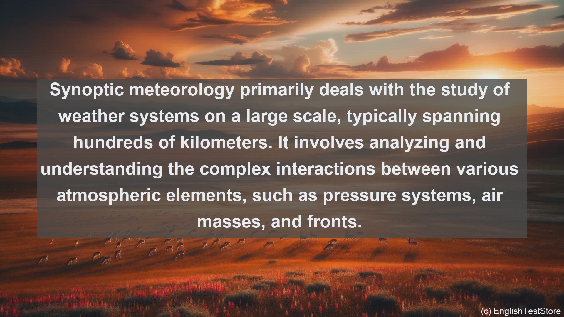 'Video thumbnail for Synoptic meteorology in science  definition and examples'