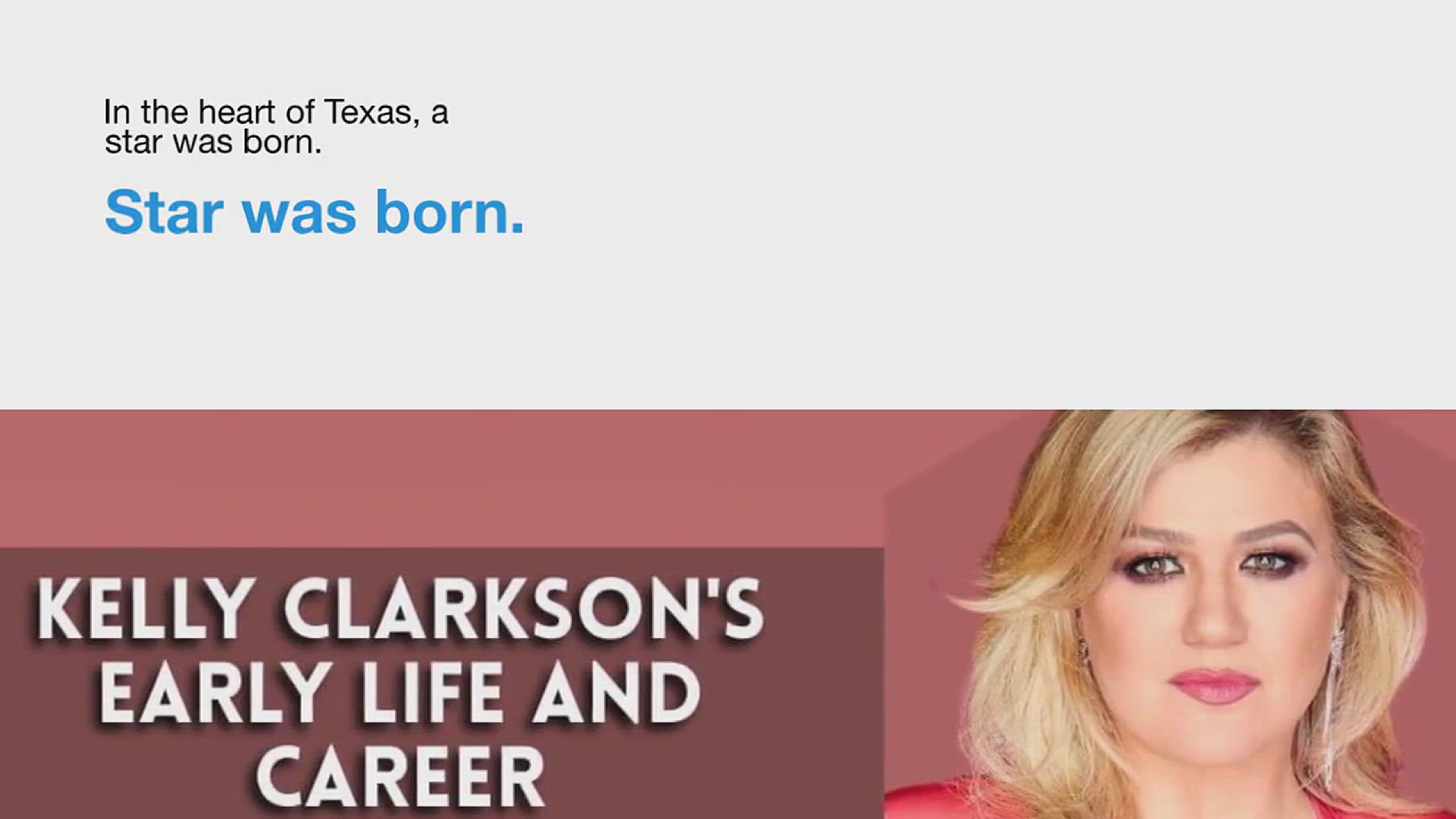 'Video thumbnail for Kelly Clarkson Net Worth | The Facts Behind Her Huge Wealth'