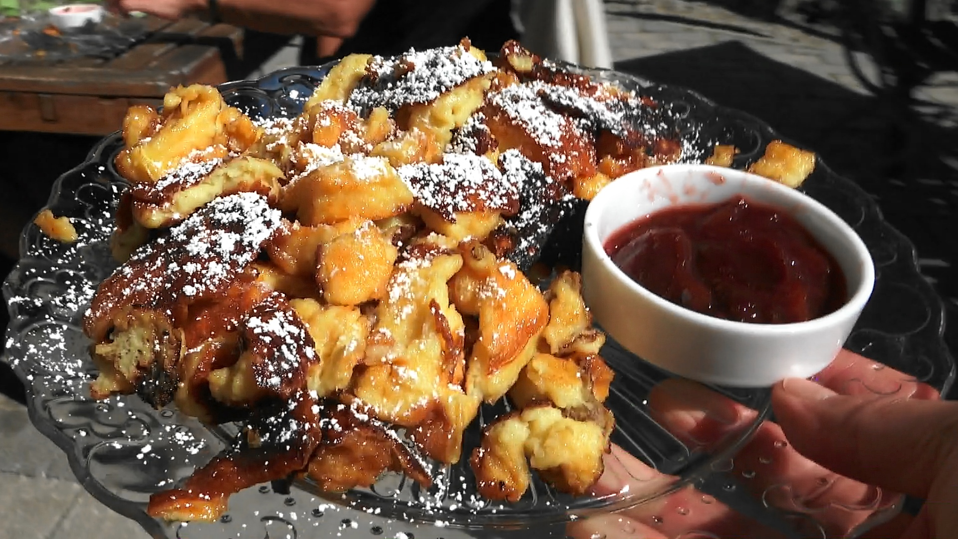 Video thumbnail for German specialty Kaiserschmarrn