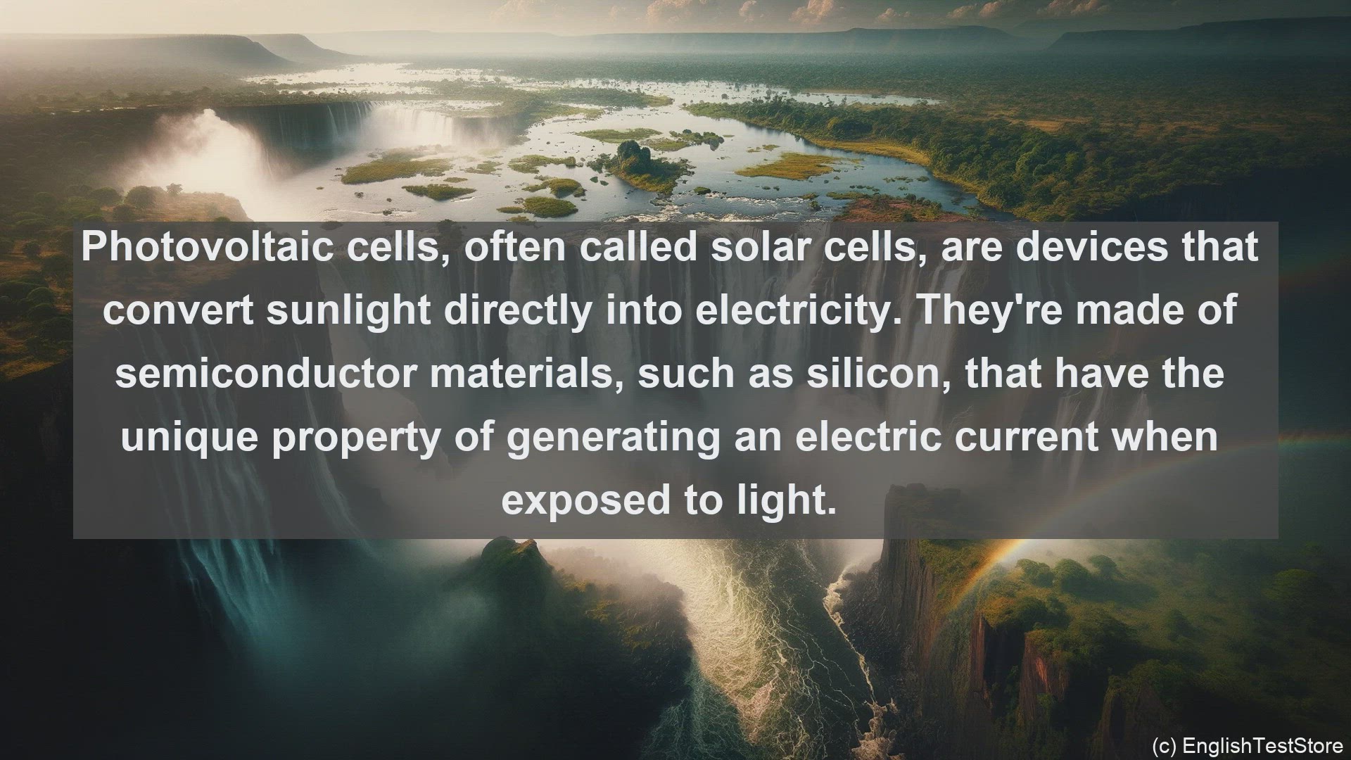 'Video thumbnail for Photovoltaic cells in science  definition and examples'