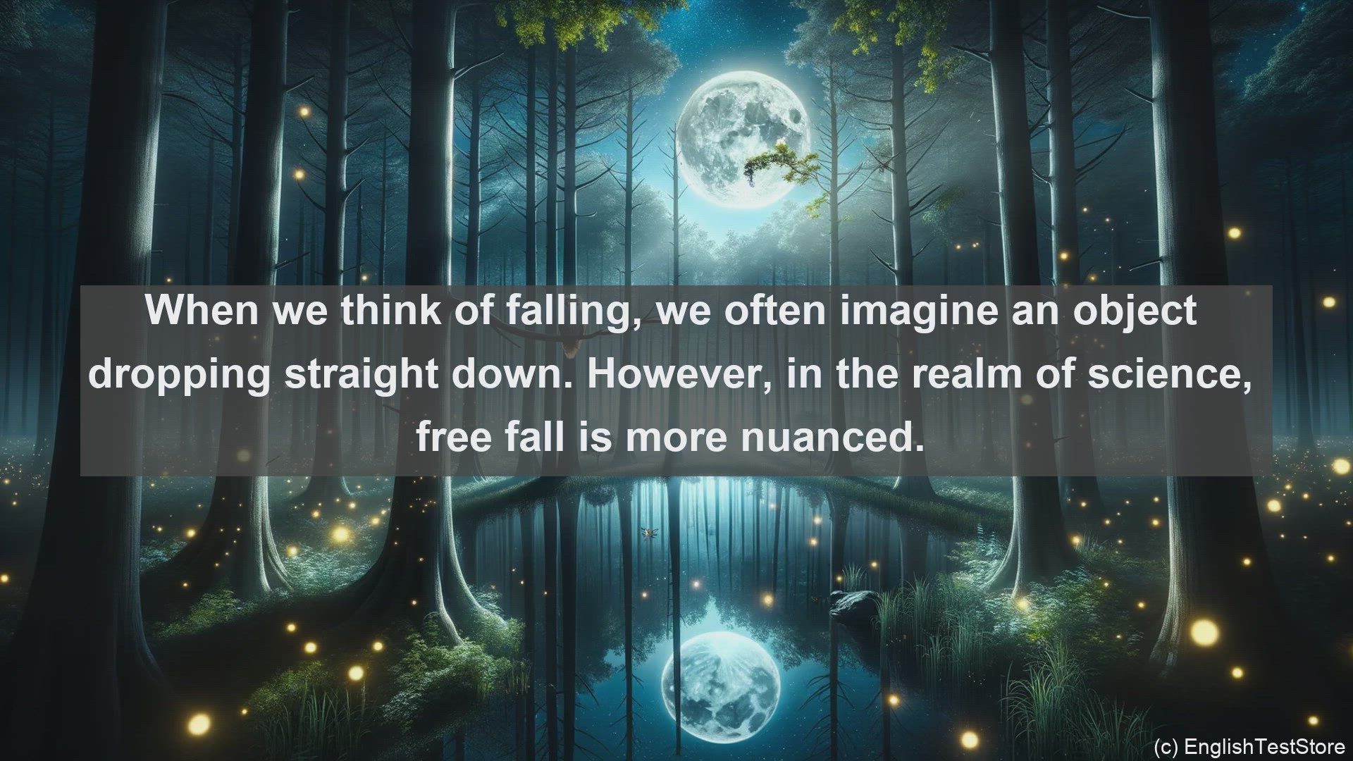 'Video thumbnail for Free fall in science  definition and examples'