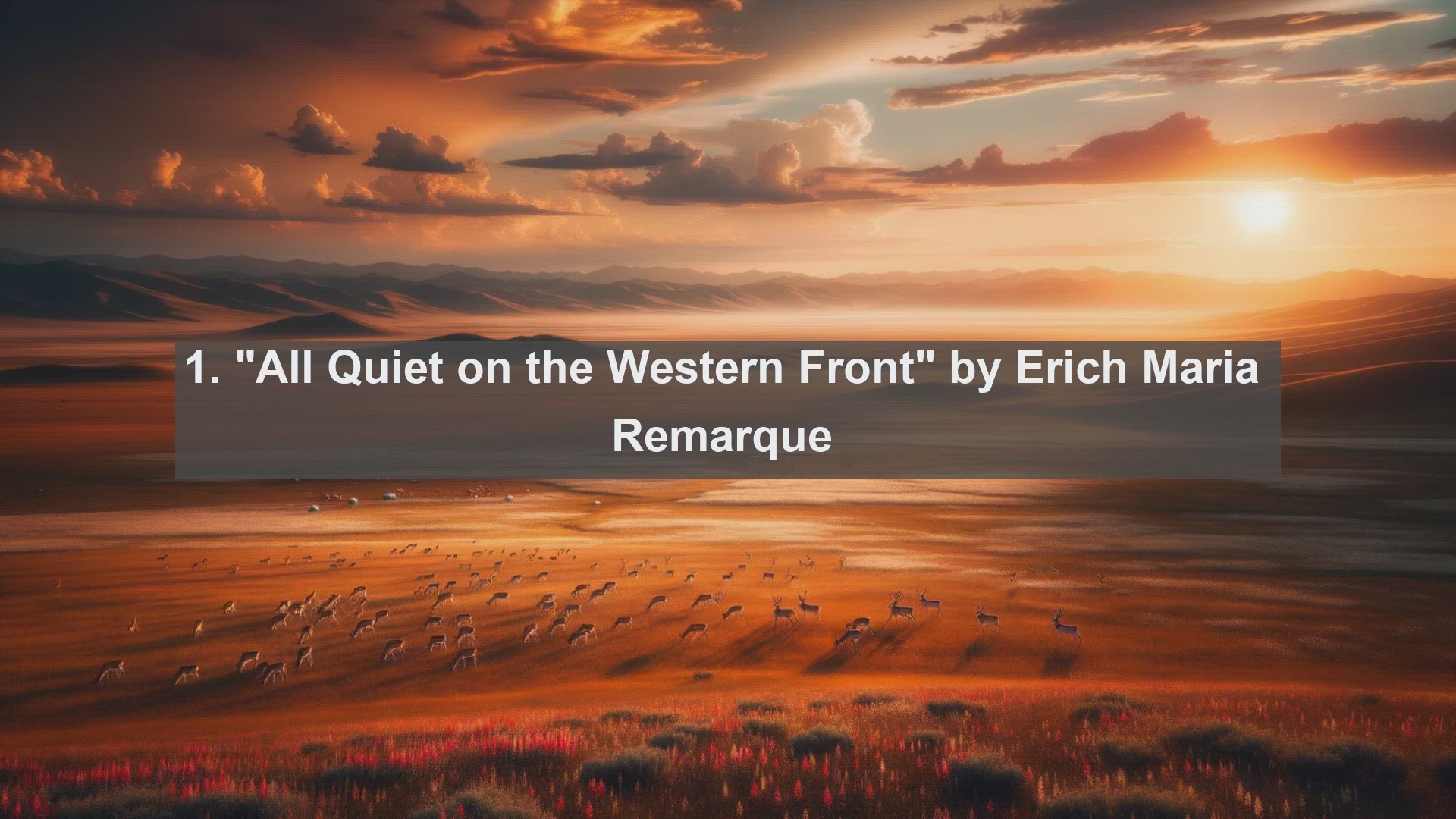 'Video thumbnail for Top 10 German War Novels of WWII'