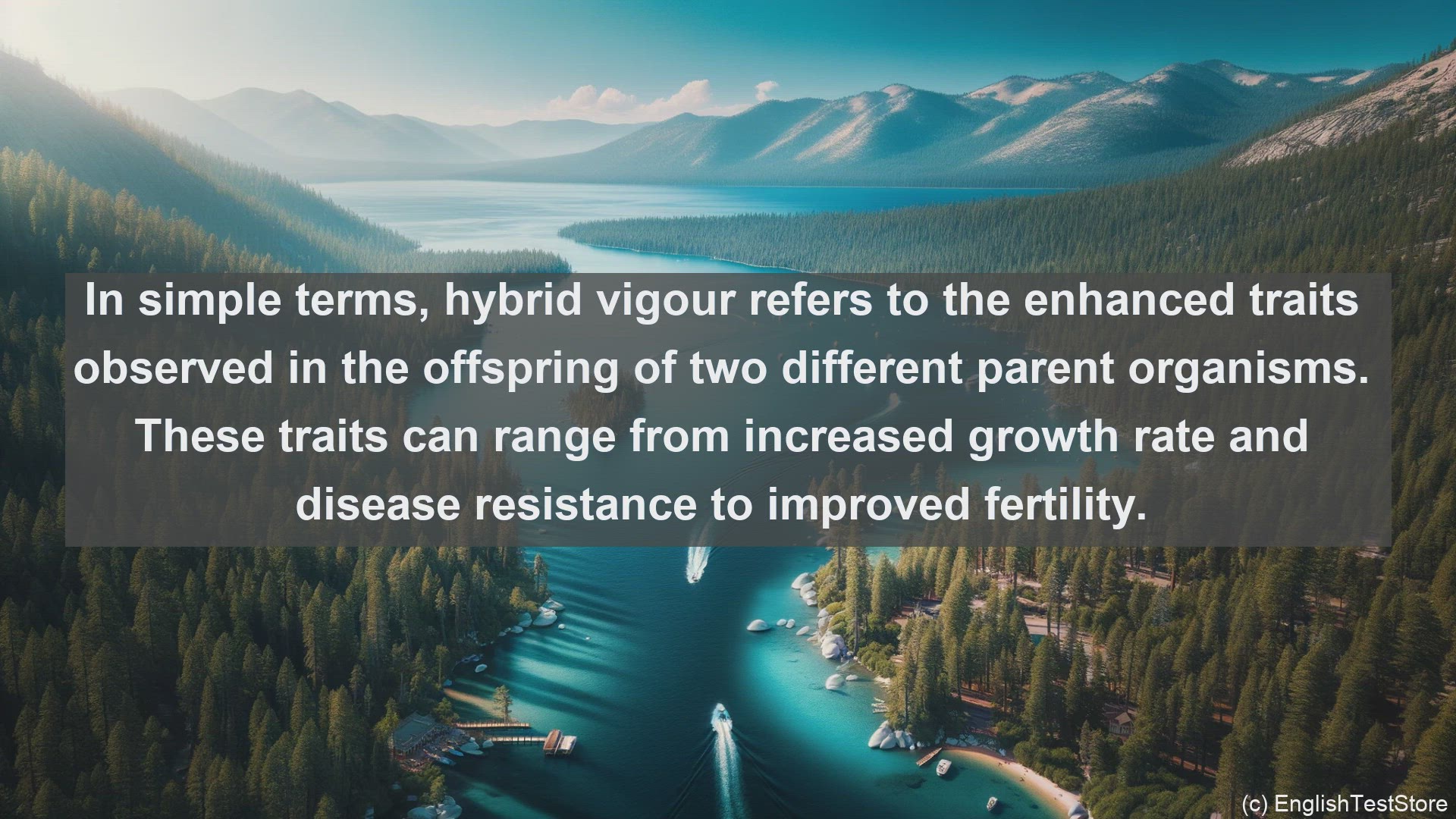'Video thumbnail for Hybrid vigour in science  definition and examples'