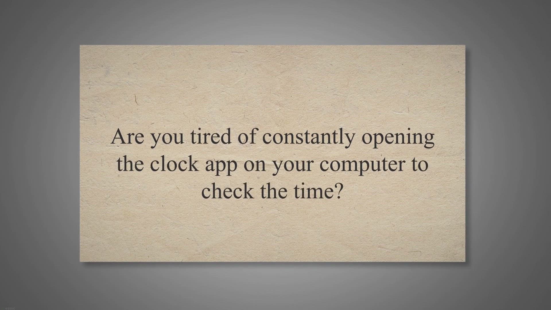 'Video thumbnail for .Clocks: Adding Customizable Desktop Clocks to Your Windows 11/10 Screen'