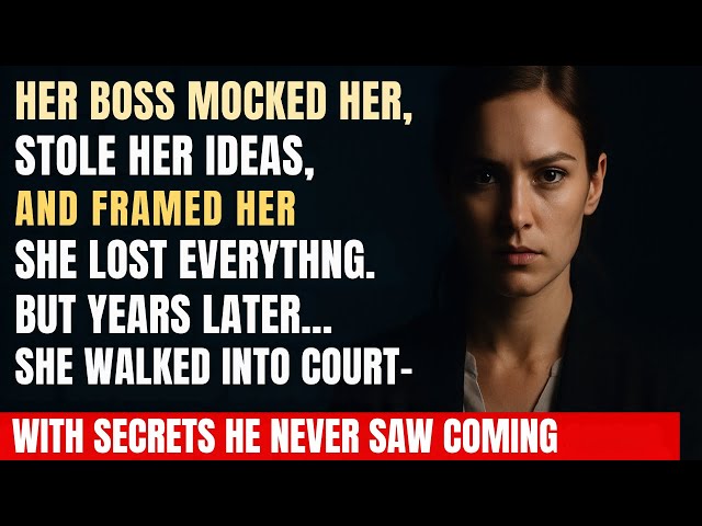 Video thumbnail for Everyone Thought She Was Broken… Until Her Revenge Shocked the Court