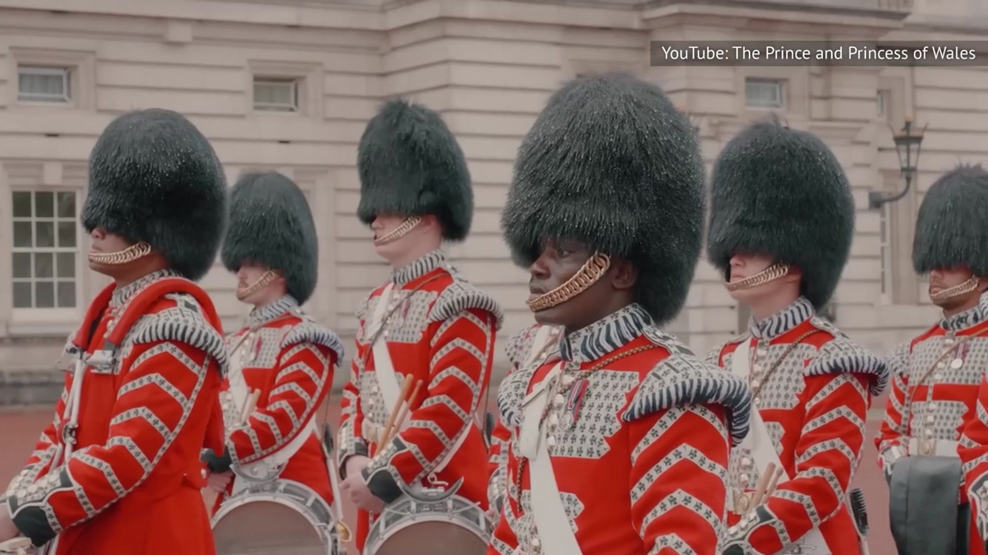 'Video thumbnail for Royal Drama, Stunning Looks, & OMG Moments From Trooping The Colour 2025'
