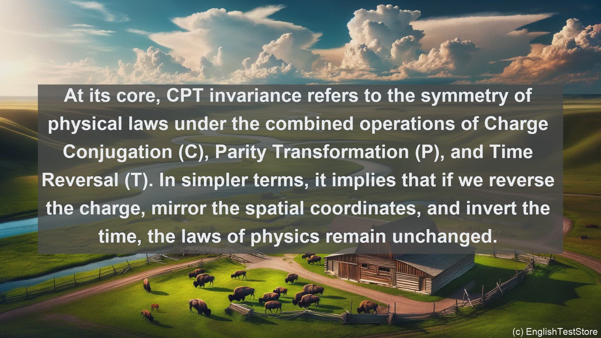 'Video thumbnail for Cpt invariance in science  definition and examples'