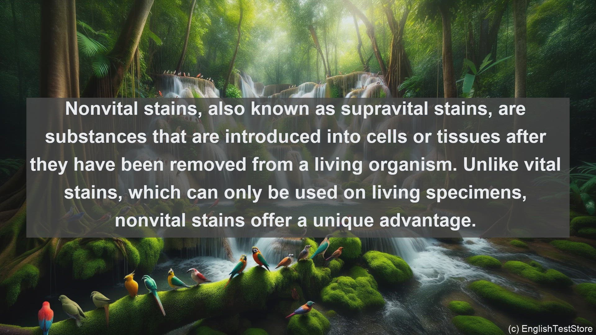 'Video thumbnail for Nonvital stains in science  definition and examples'