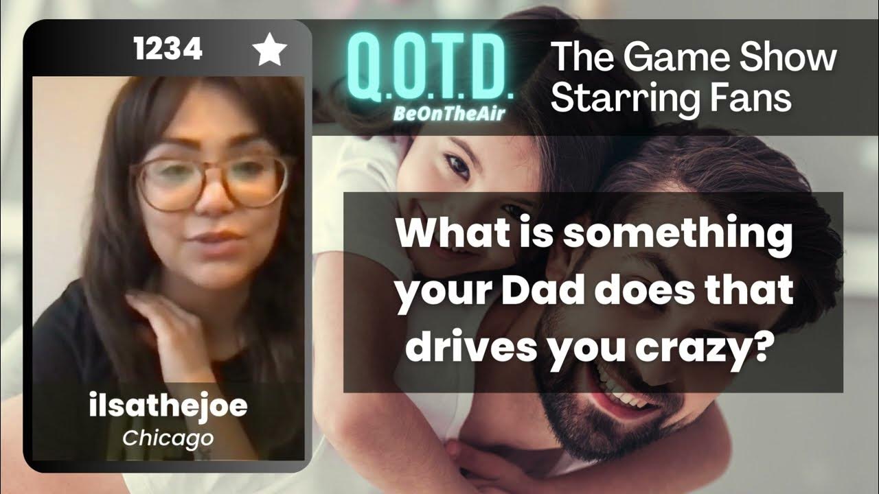 Video thumbnail for Our Favorite Answers: ilsathejoe's dad has the loudest sneezes. It's a Dad thing!