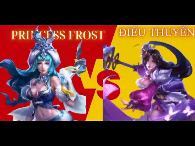 'Video thumbnail for So sánh bộ kỹ năng của Princess Frost trong Honor Of King Và Điêu Thuyền trong Liên Quân Mobile.'