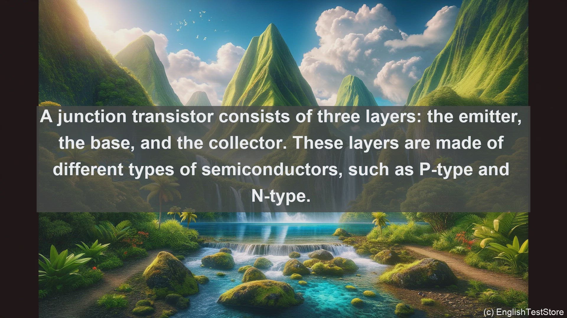 'Video thumbnail for Junction transistor in science  definition and examples'