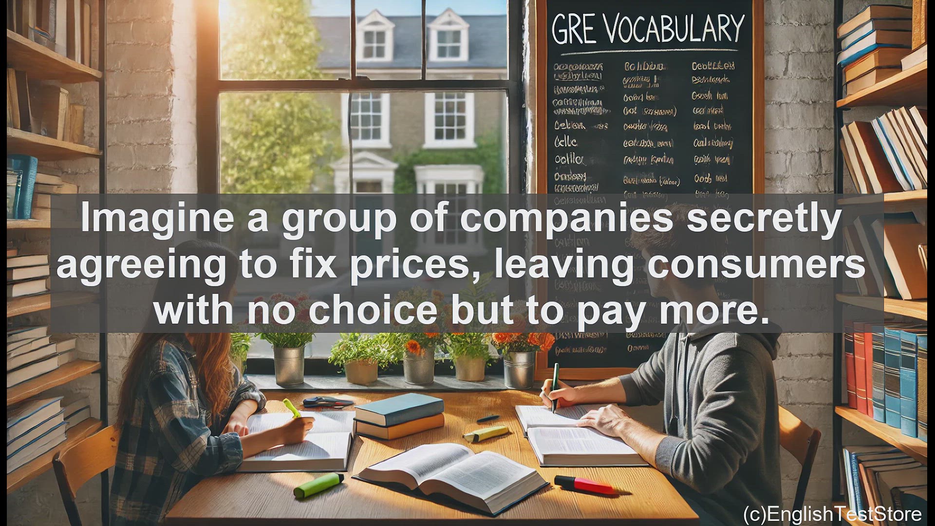 'Video thumbnail for GRE Vocabulary Lesson: Collusion - The Secretive Side of Cooperation'