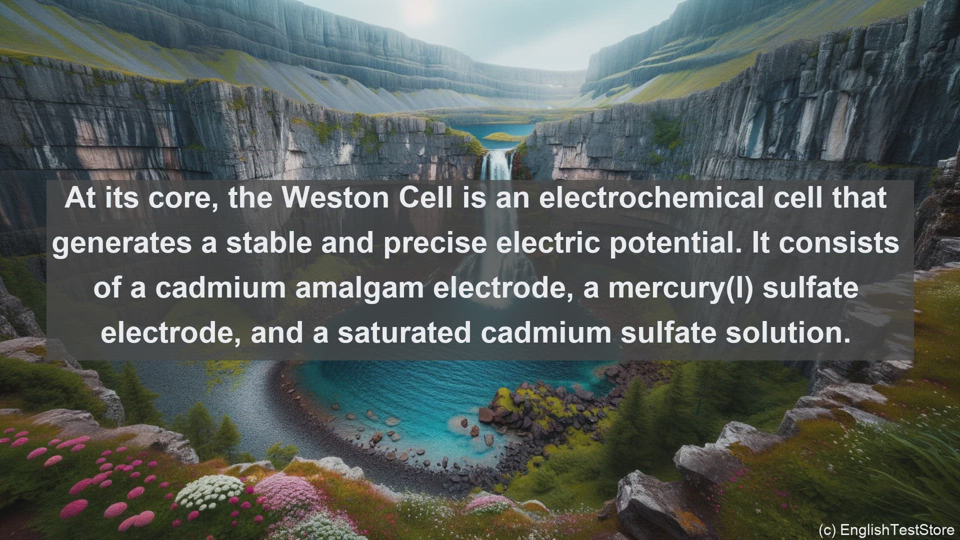 'Video thumbnail for Weston cell in science  definition and examples'