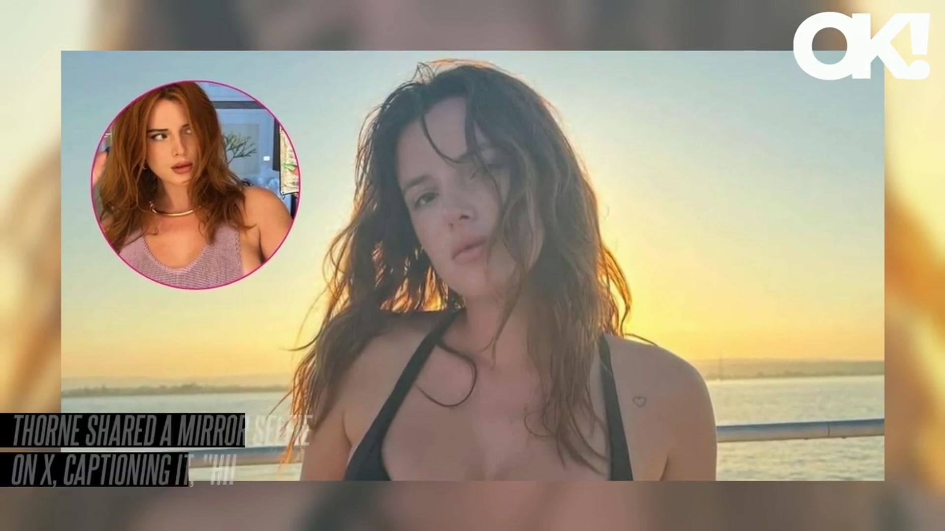 'Video thumbnail for Bella Thorne Goes Braless in Scandalous Tank Top and Thong: Photo'