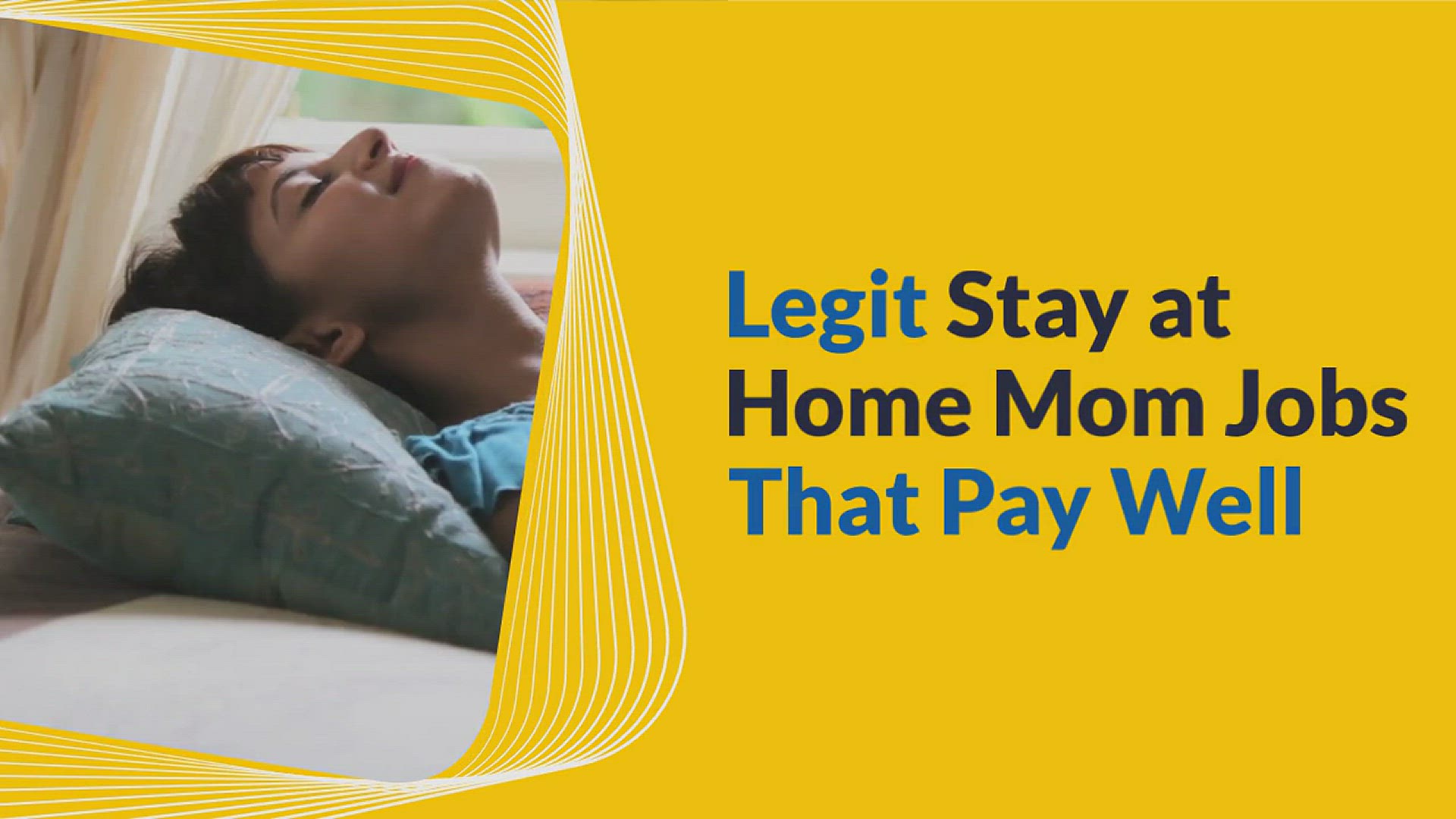 'Video thumbnail for 30 Legit Stay at Home Mom Jobs That Pay Well'