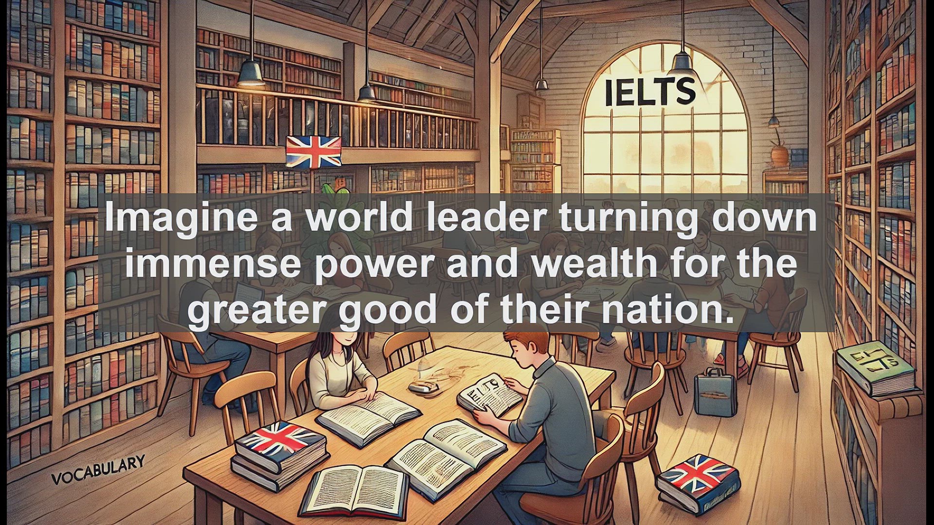 Video thumbnail for 5000 Must Know IELTS 8.0 Vocabulary - Abnegate: The Power of Self-Denial in Leadership and Life