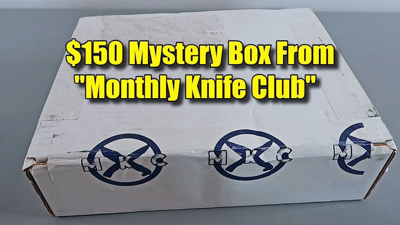 'Video thumbnail for I Bought $150 Mystery Box From "Monthly Knife Club" Subscription Box'