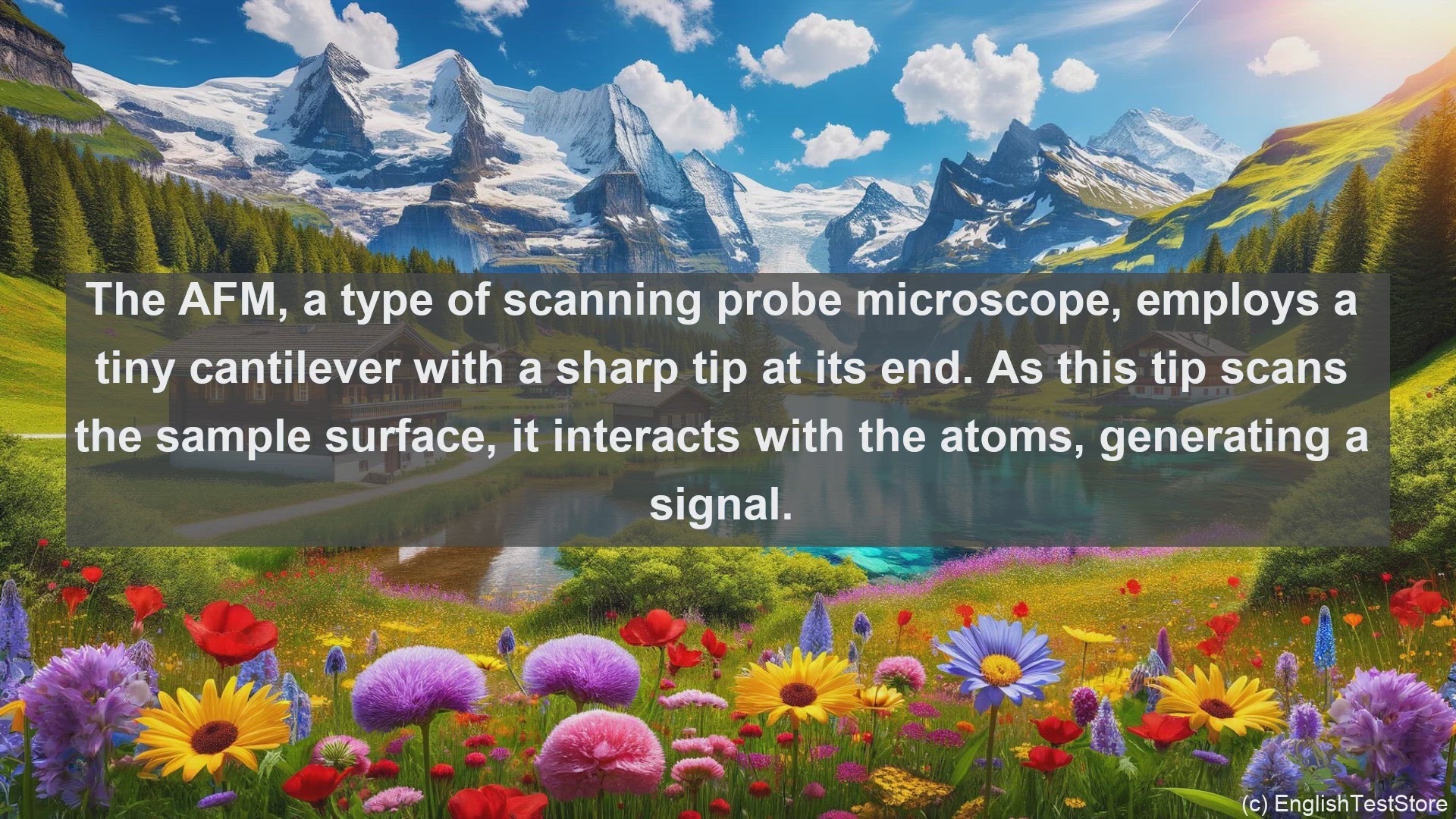 'Video thumbnail for Atomic force microscope in science  definition and examples'