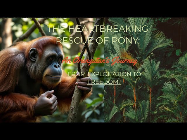Video thumbnail for The Heartbreaking Rescue of Pony: An Orangutan's Journey from Exploitation to Freedom.