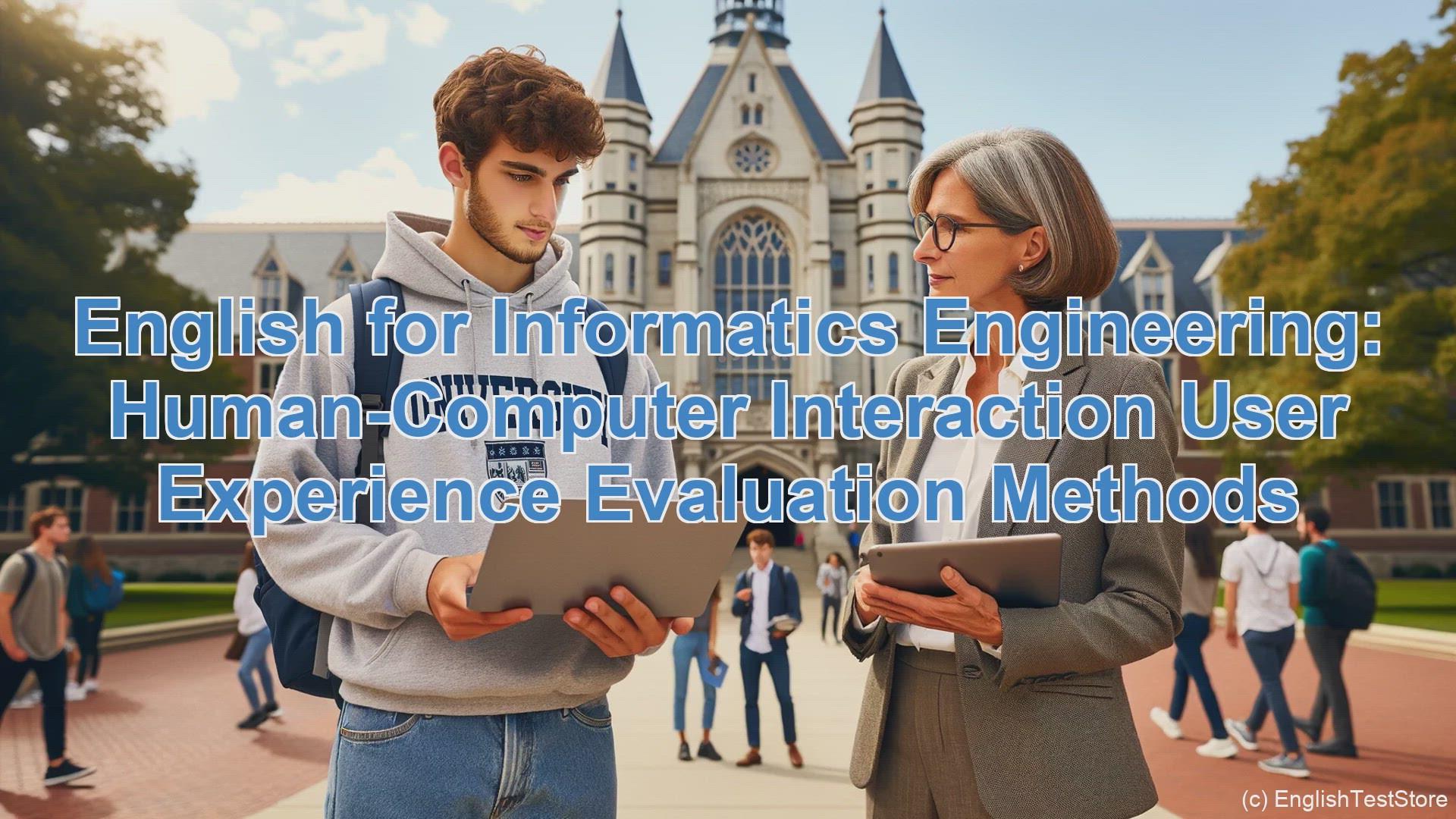 'Video thumbnail for English Conversation for Informatics Engineering: Human-Computer Interaction User Experience Evaluation Methods'