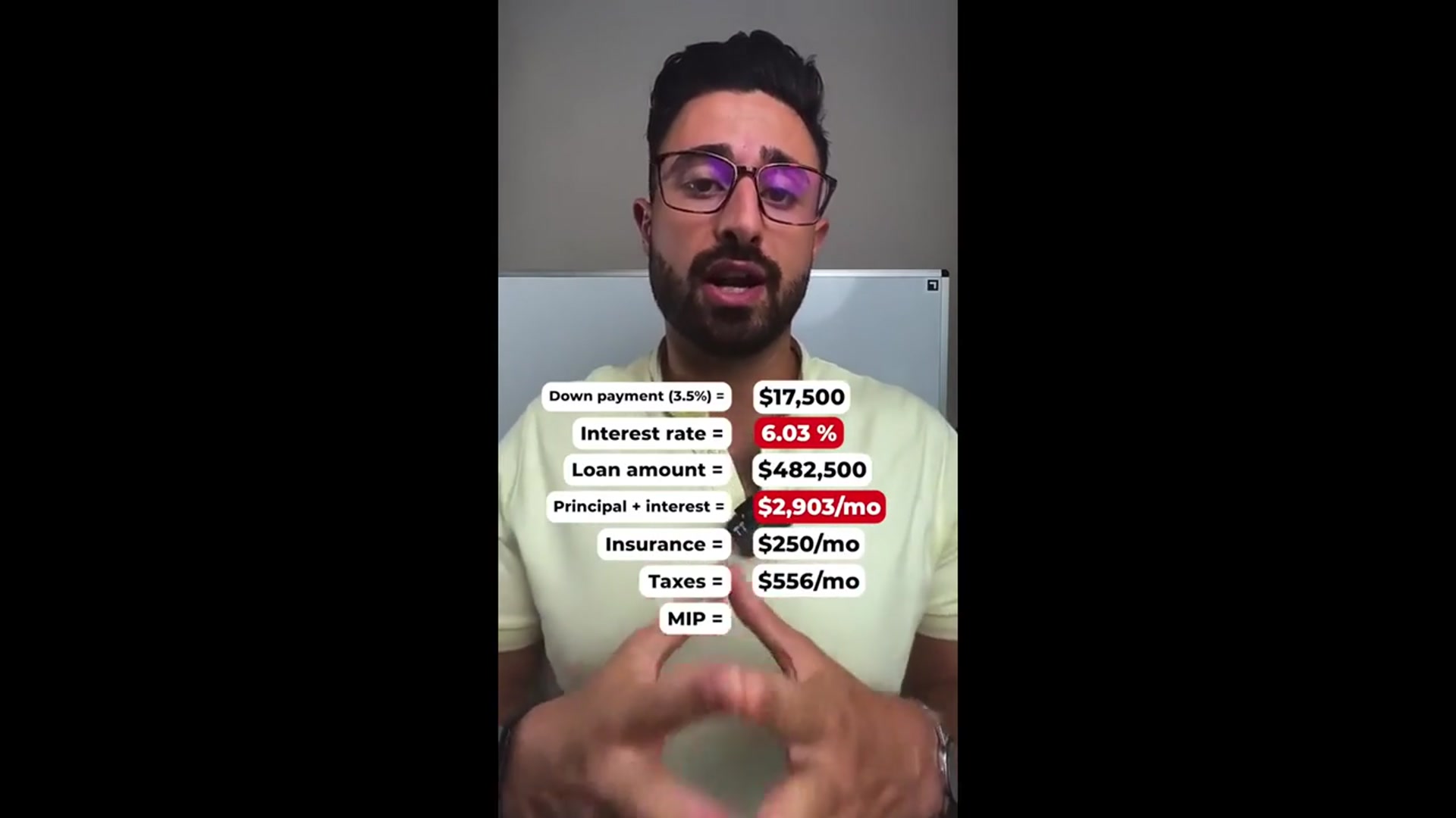 'Video thumbnail for investarters: income needed for a $500k house explained'