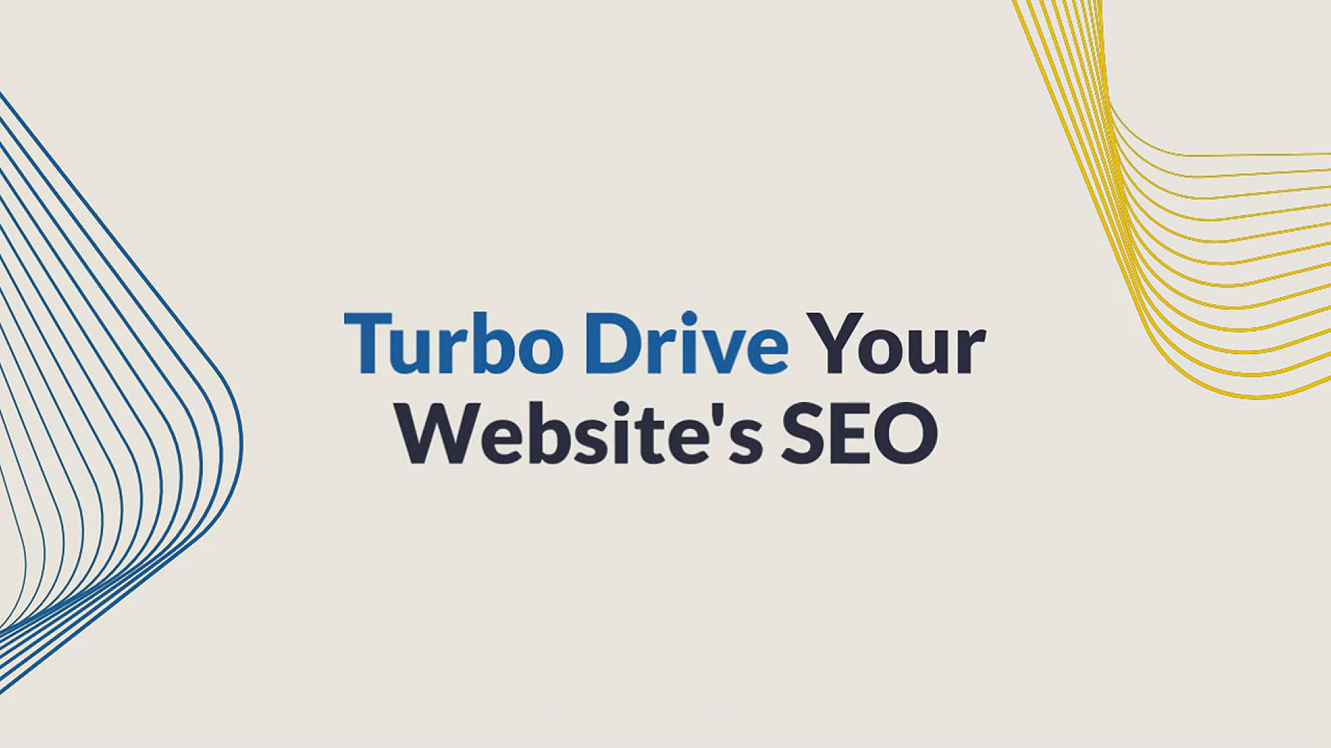 'Video thumbnail for 5 Ways To Turbo Drive the SEO on Your Website!'