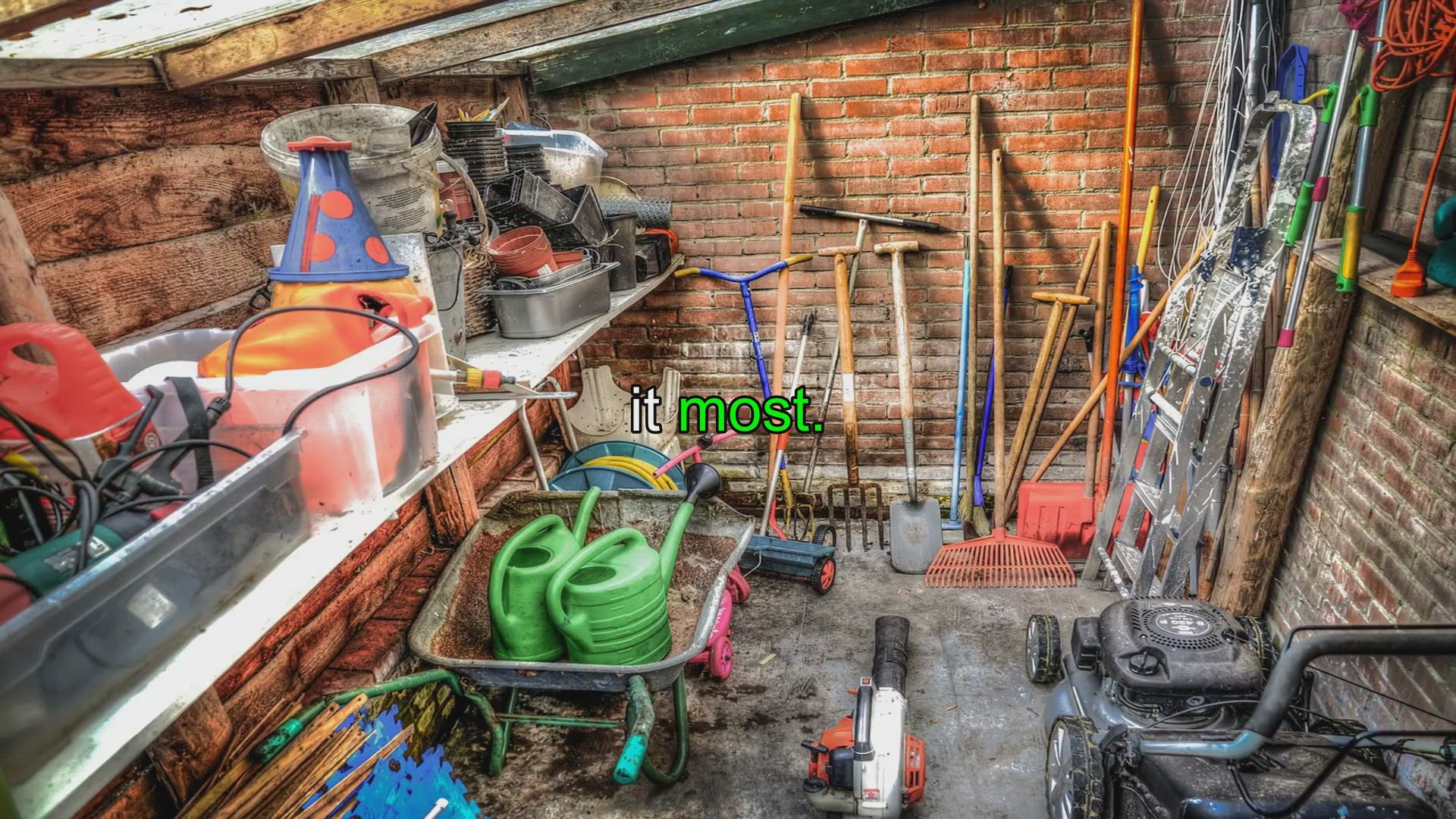 Video thumbnail for Ultimate Guide: Efficiently Storing and Organizing Gardening Tools and Equipment