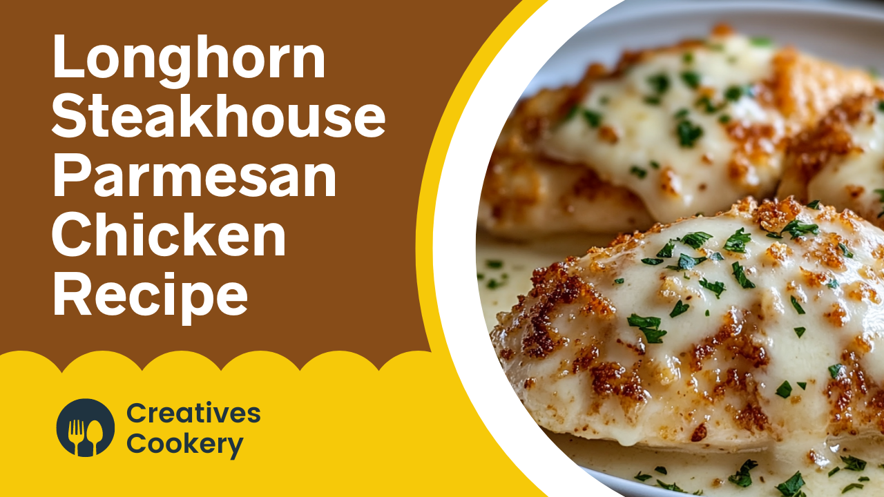 Video thumbnail for Longhorn Steakhouse Parmesan Chicken Recipe