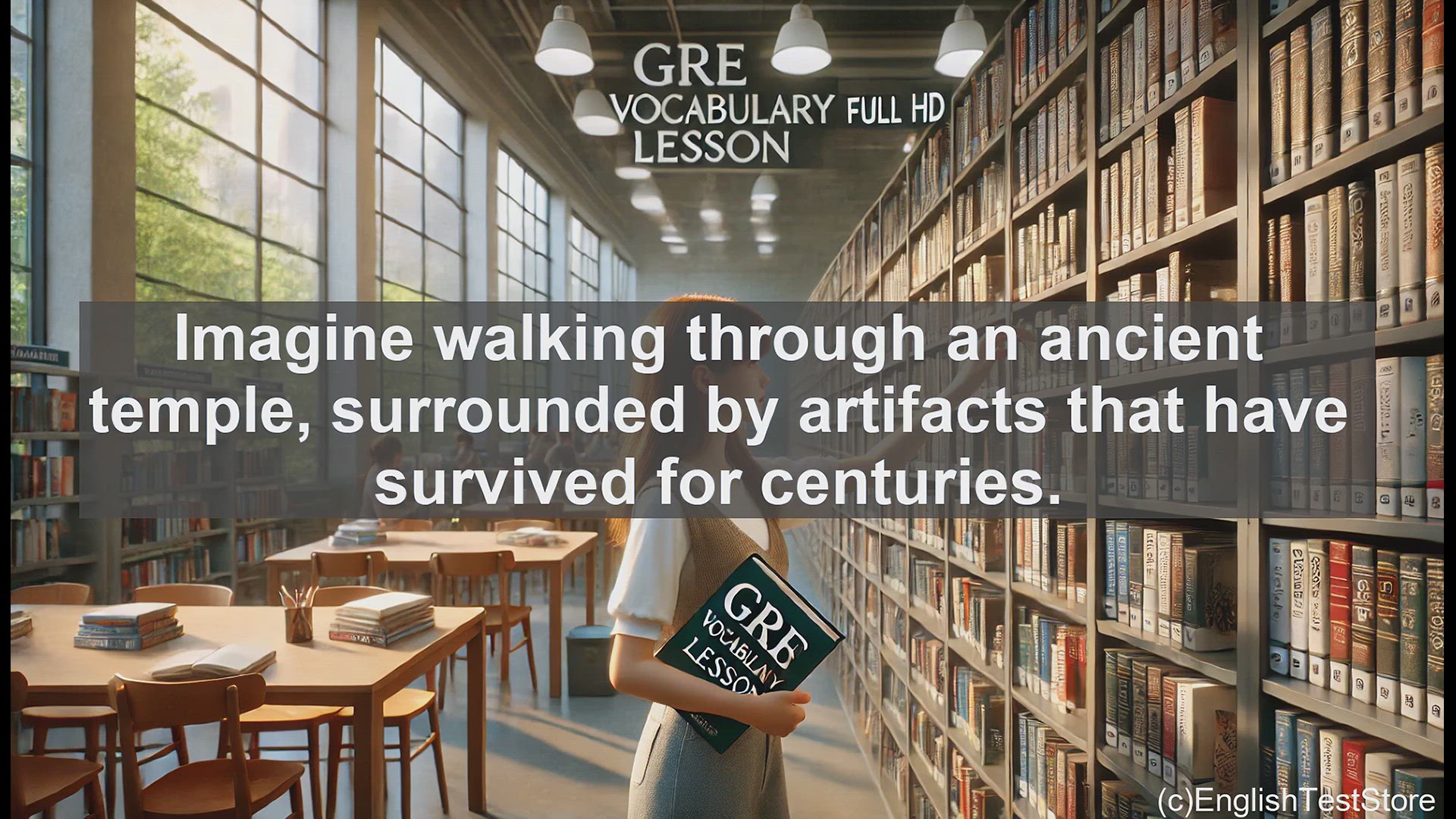 'Video thumbnail for GRE Vocabulary Lesson: Exploring the Enduring Essence of Relics'