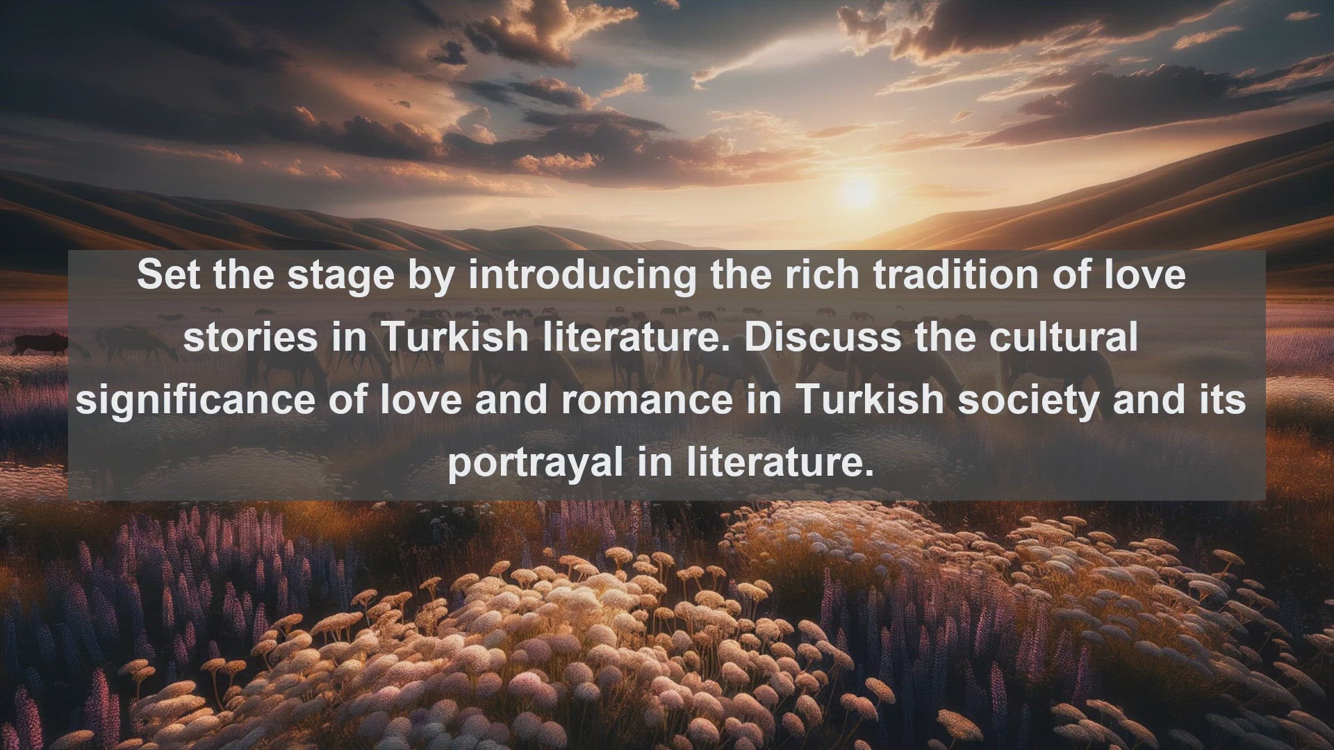 'Video thumbnail for Top 10 Turkish Love Stories in Literature'