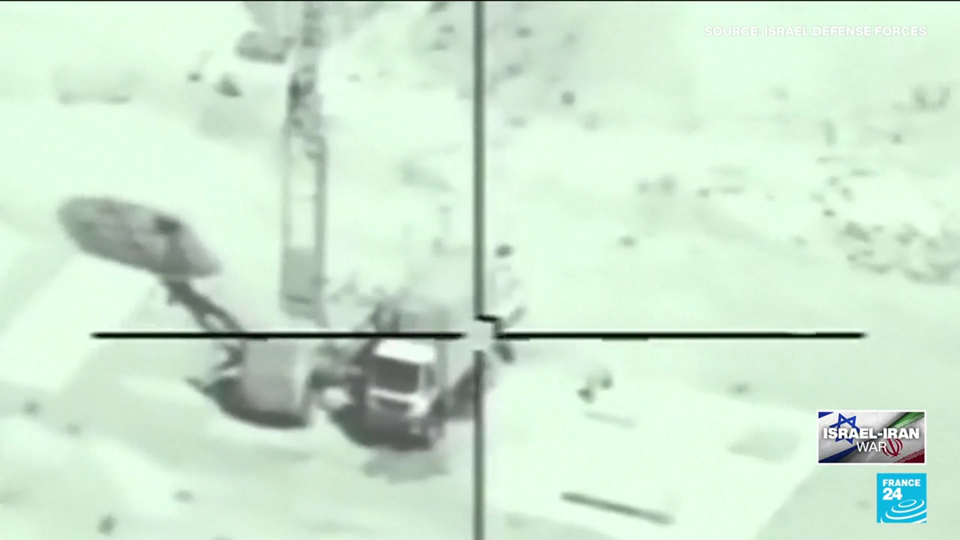 'Video thumbnail for Escalating air war between Israel and Iran enters second week'