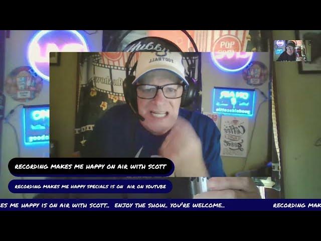 Video thumbnail for recording makes me happy on air with scott