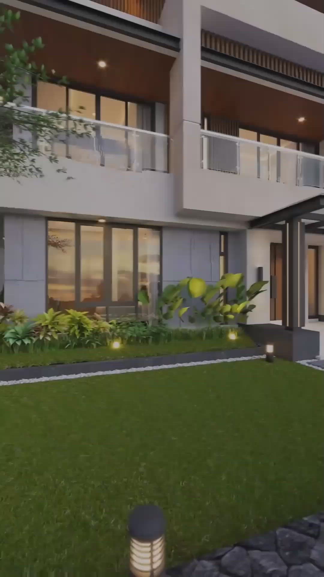 'Video thumbnail for Modern 2.5 Floor House Design'