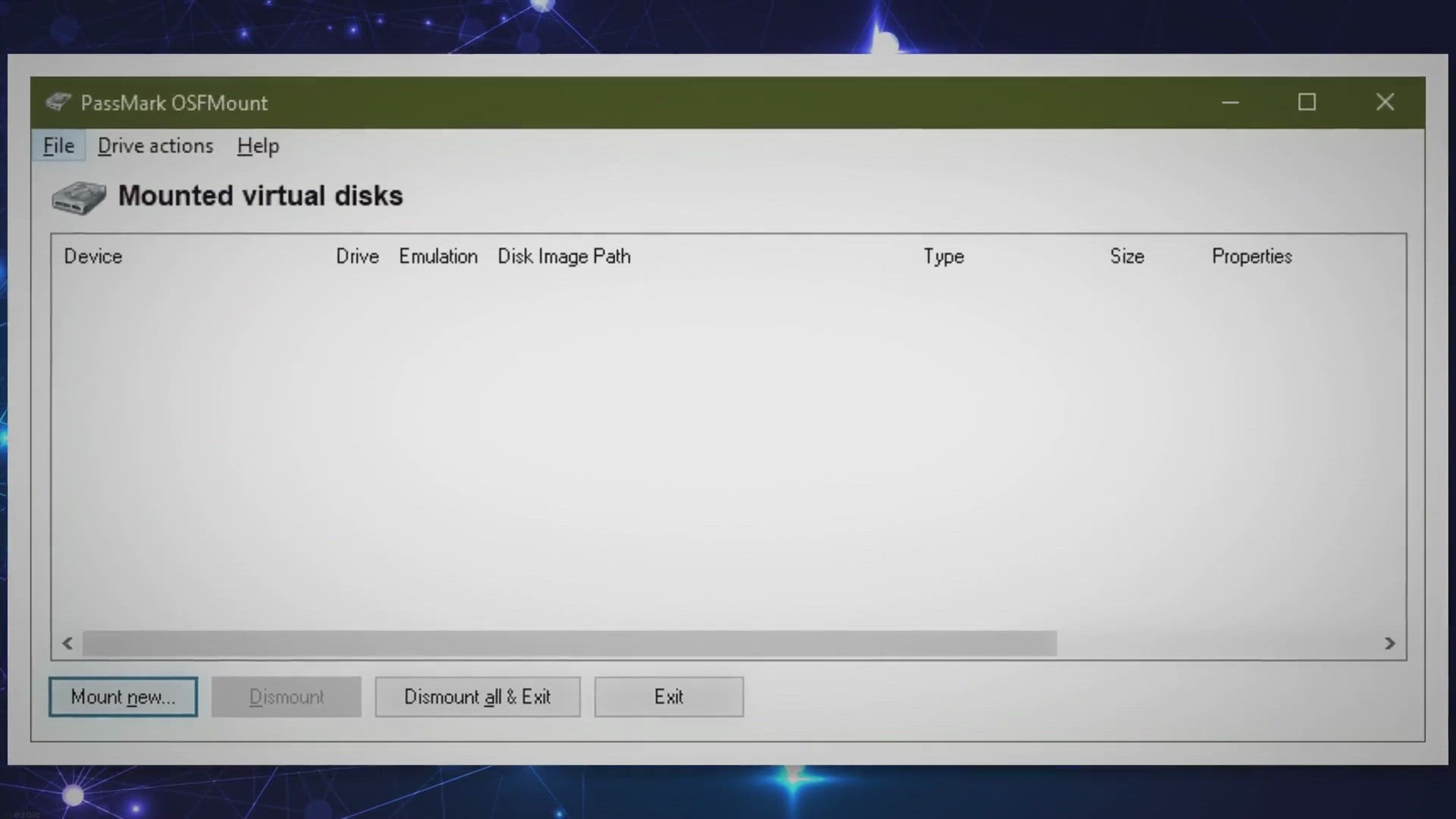 'Video thumbnail for PassMark OSFMount: Creates RAM disks and Mounts Disk into RAM'