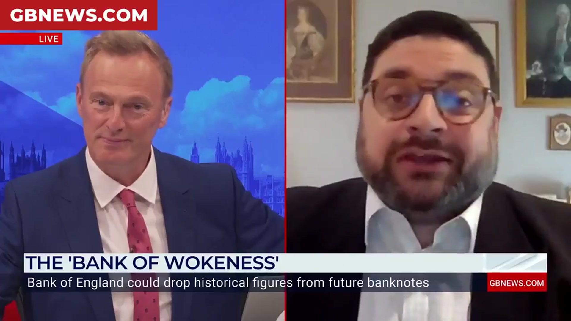 'Video thumbnail for Bank of England accused of 'severing British history' over plans to change bank notes'