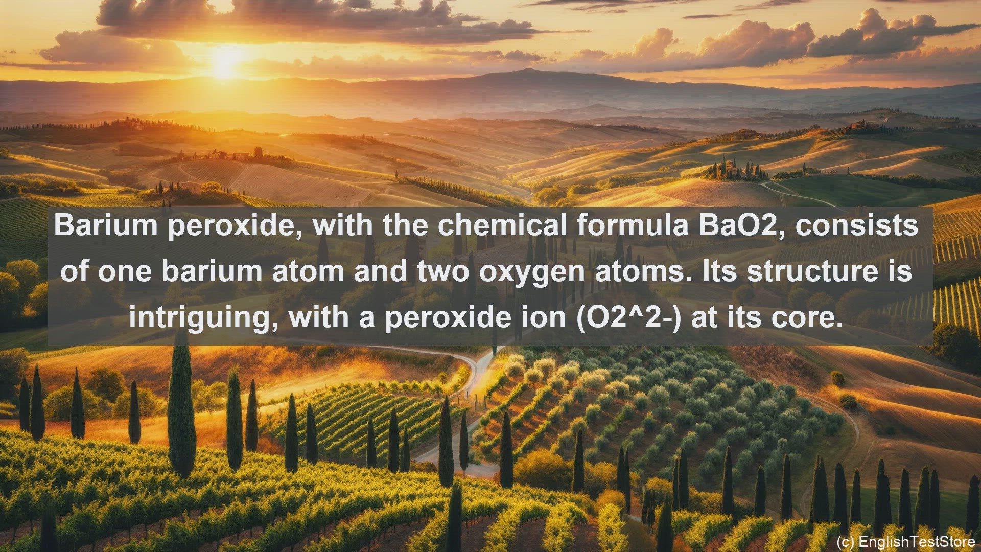 'Video thumbnail for Barium peroxide in science  definition and examples'