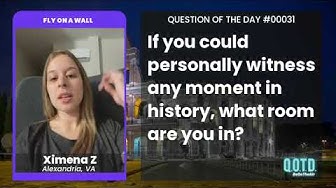 Video thumbnail for Ximena would be a fly on the most famous wall in Rome!