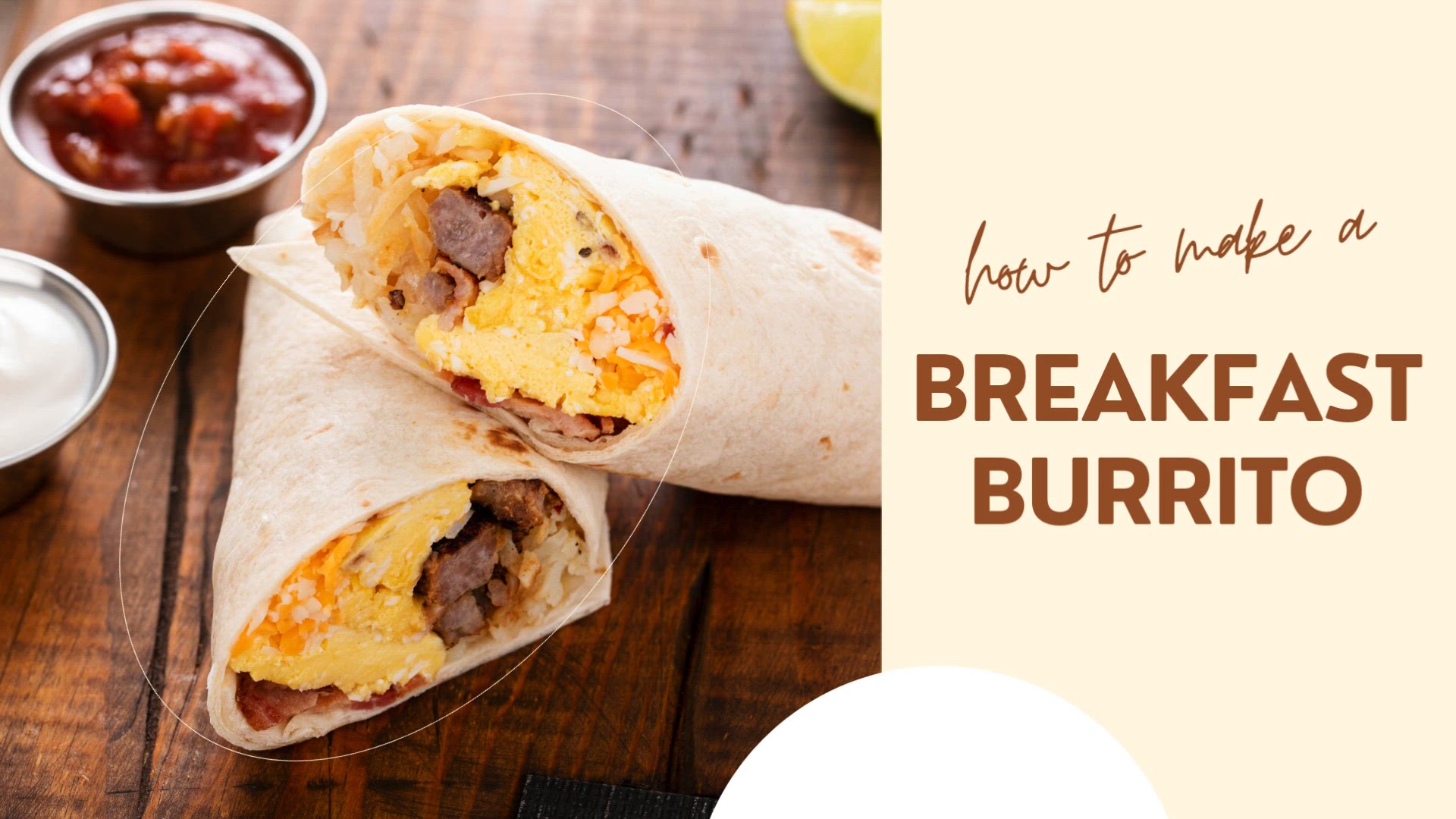 'Video thumbnail for Breakfast Burrito'