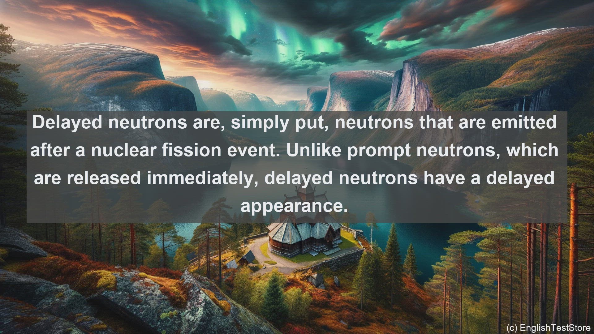 'Video thumbnail for Delayed neutrons in science  definition and examples'