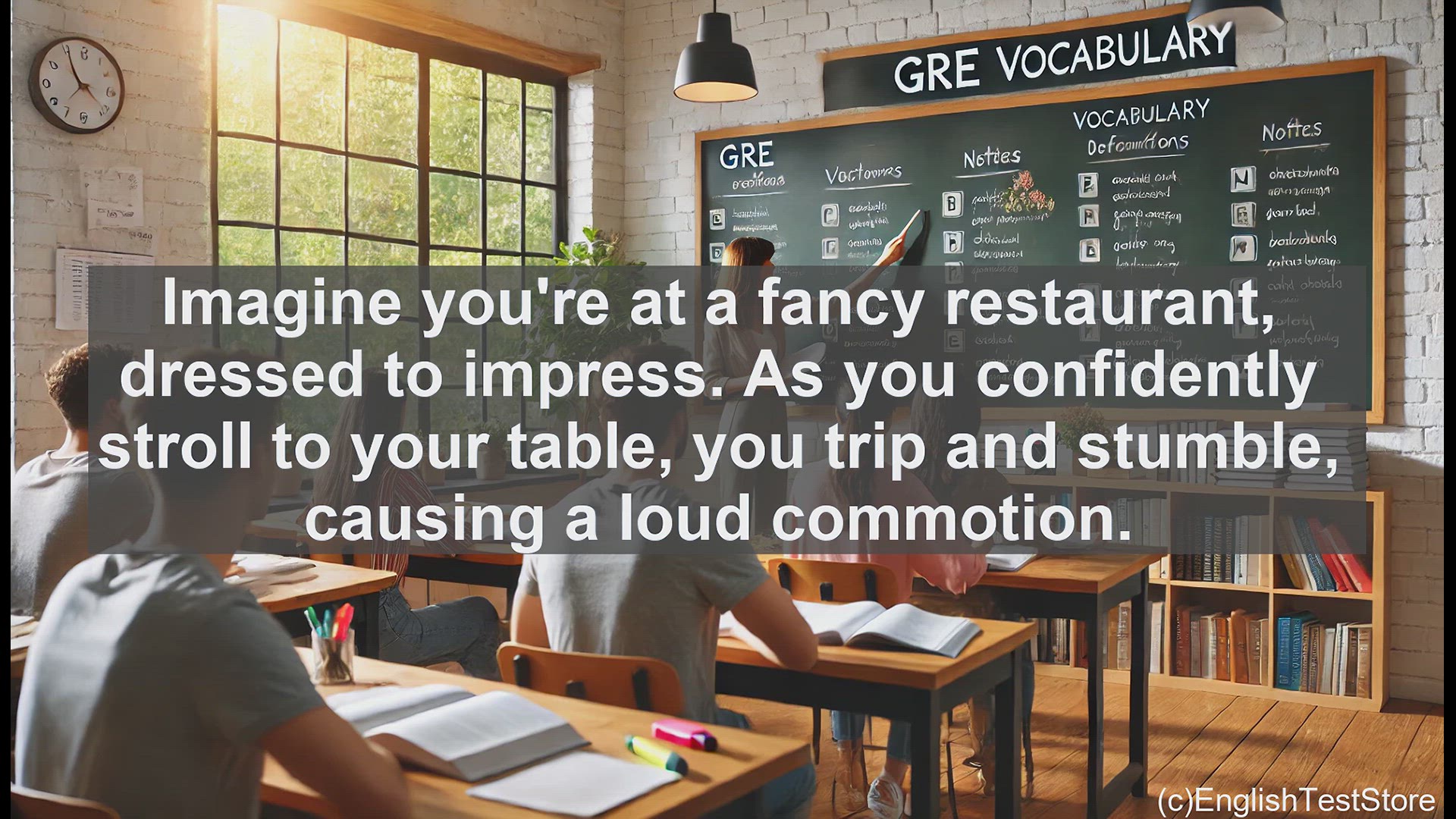 'Video thumbnail for GRE Vocabulary Lesson: Chagrin - Mastering the Emotion of Embarrassment and Distress'