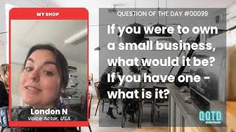 Video thumbnail for London owns and operates an audio production company. Cool!