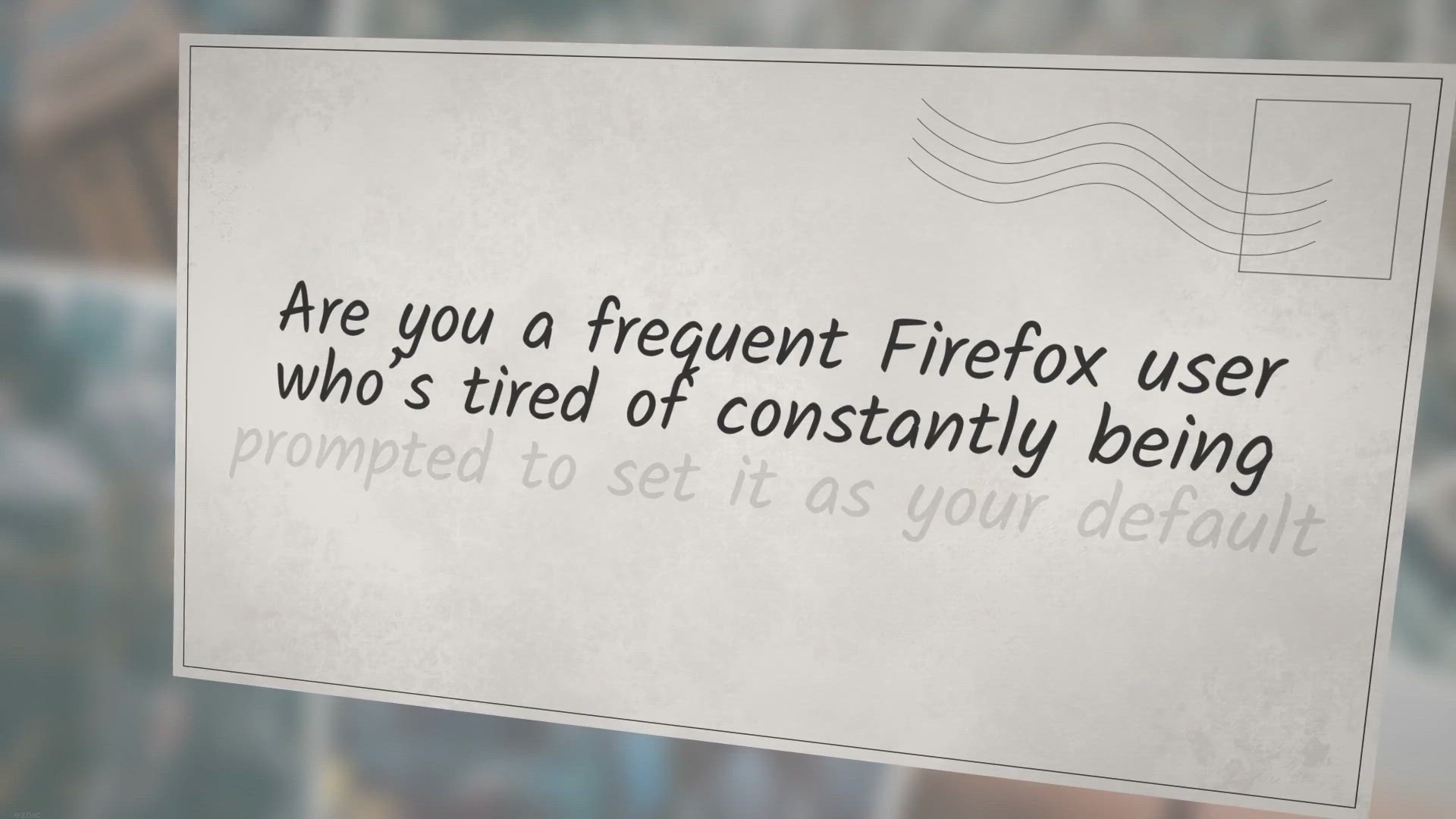 'Video thumbnail for How to Turn Off Default Browser Prompt in Firefox?'