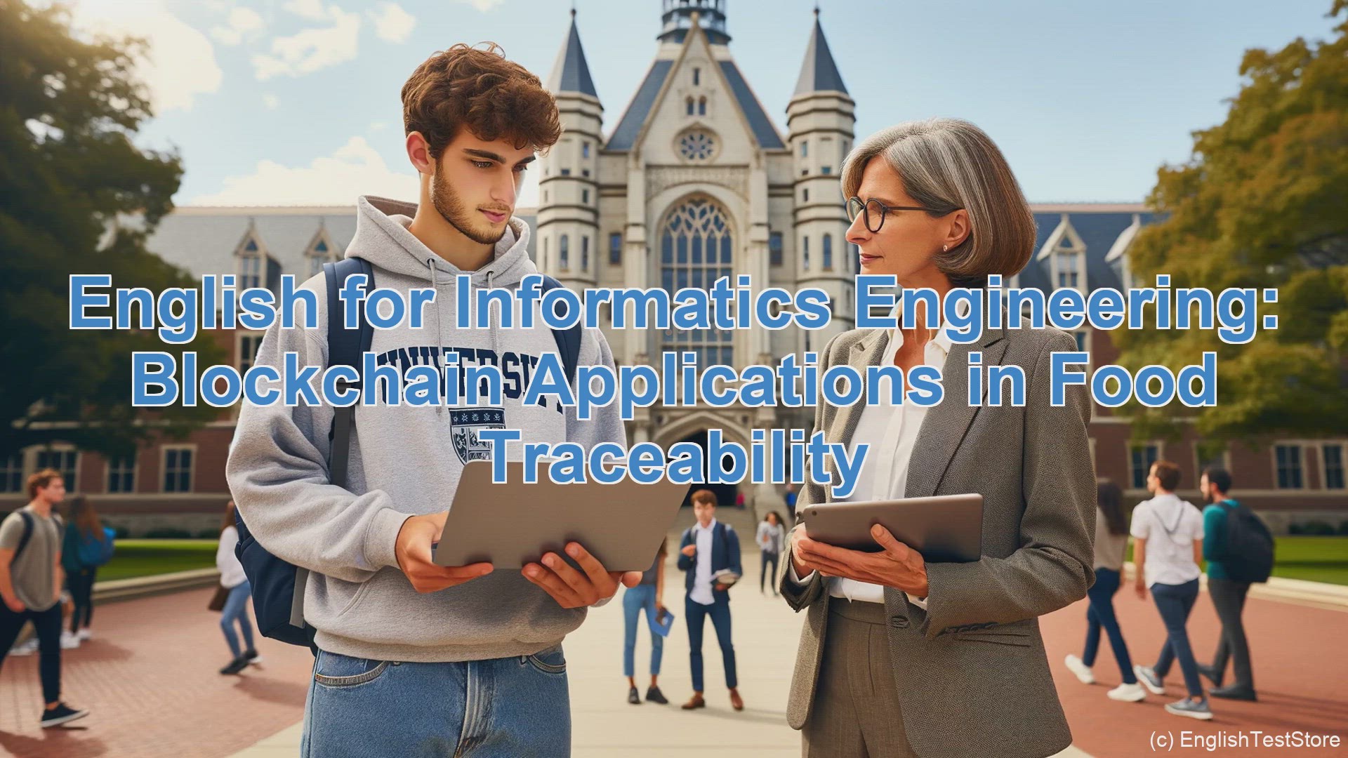 'Video thumbnail for English Conversation for Informatics Engineering: Blockchain Applications in Food Traceability'