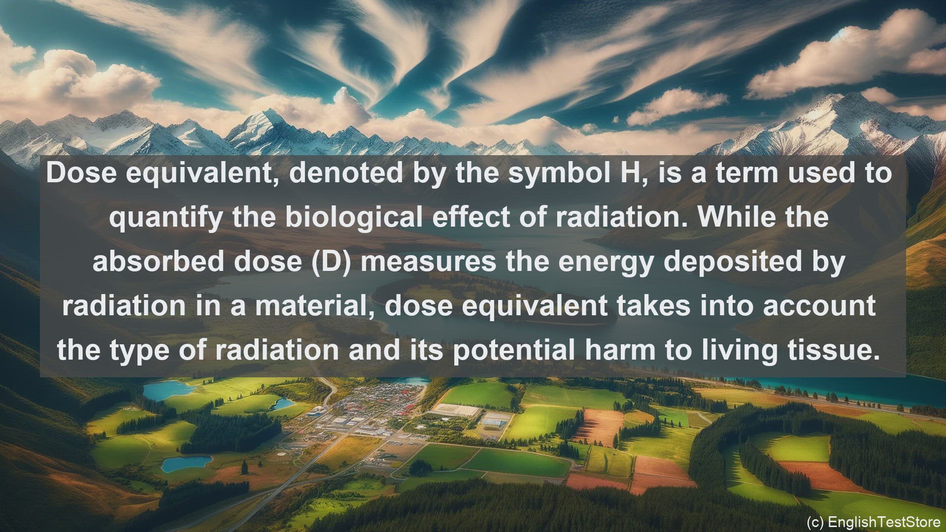 'Video thumbnail for Dose equivalent in science  definition and examples'