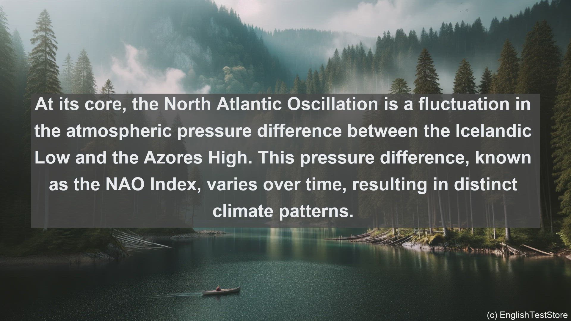 'Video thumbnail for North atlantic oscillation in science  definition and examples'