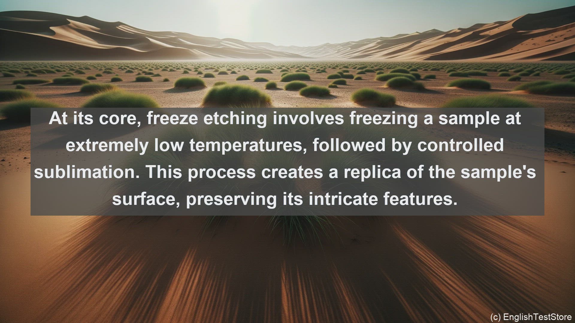 'Video thumbnail for Freeze etching in science  definition and examples'