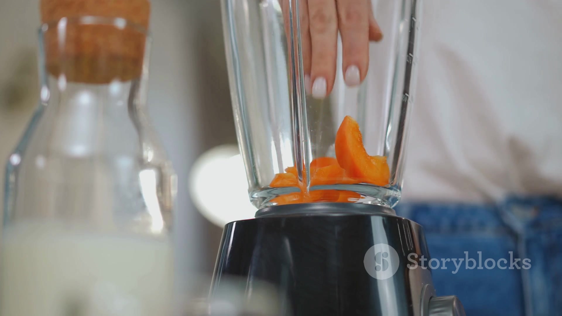 'Video thumbnail for Creamy Peach & Cottage Cheese Smoothie: The High-Protein Refreshment You Didn't Know You Needed!   2025-06-15'