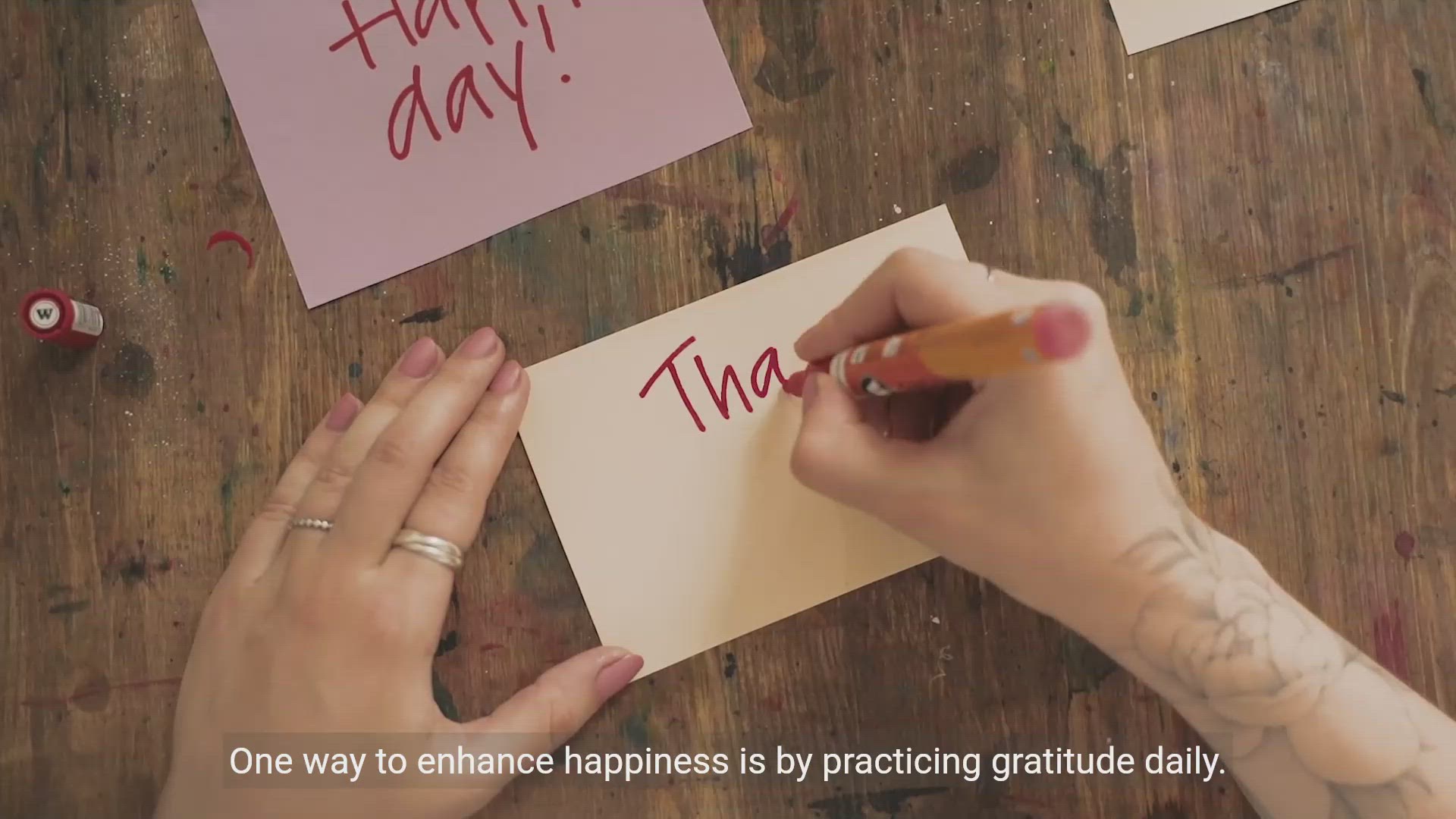 'Video thumbnail for Happiness and Well-being Strategies'