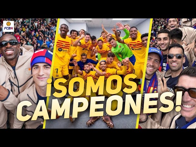 Video thumbnail for 🚨 ¡BARÇA, CAMPEÓN DE LIGA 2023! 🚨 VICTORIA, INVASIÓN Y CELEBRACIÓN MERECIDA EN UN DÍA MÁGICO 🥳
