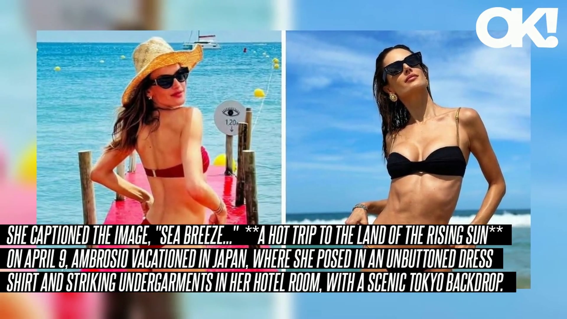 'Video thumbnail for Alessandra Ambrosio's Most Stunning Bikini Moments - See the Hot Pics!'